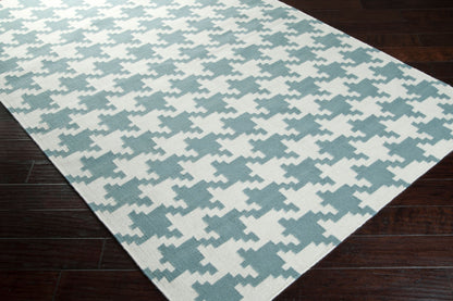 Alfombra decorativa de lana hecha a mano Frontier FT-112 de 2' x 3'