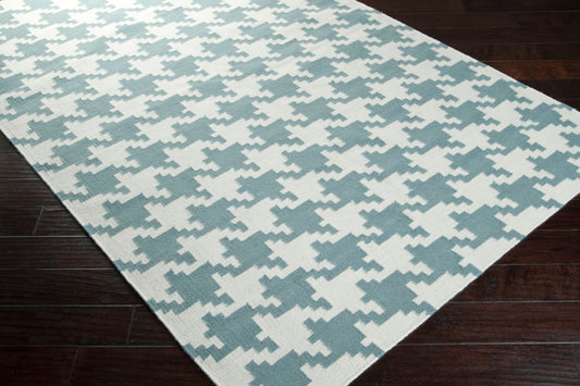 Alfombra decorativa de lana hecha a mano Frontier FT-112 de 2' x 3'
