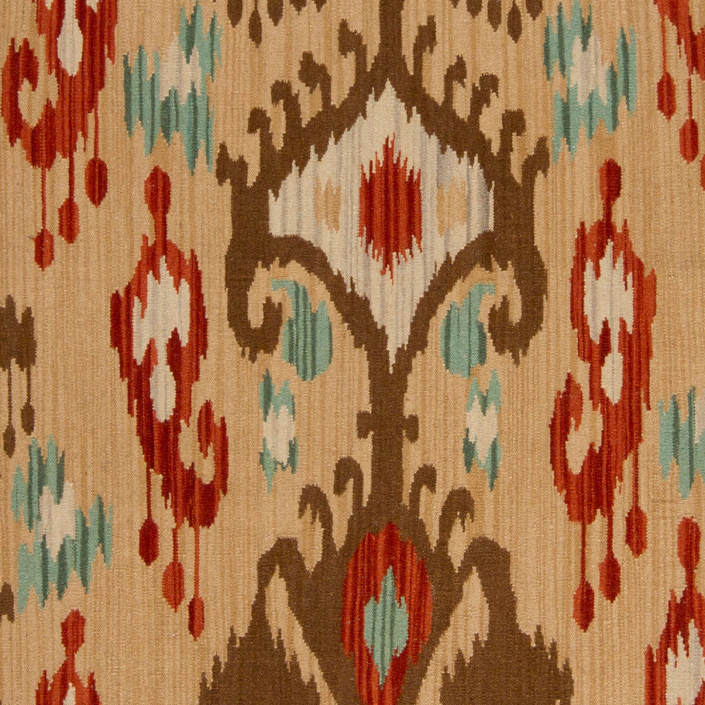Alfombra decorativa de lana hecha a mano Frontier FT-113 de 2' x 3'