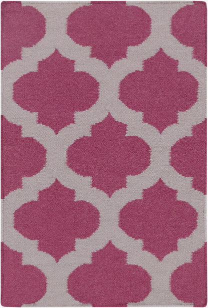 Alfombra decorativa de lana hecha a mano Frontier FT-115 de 2' x 3'