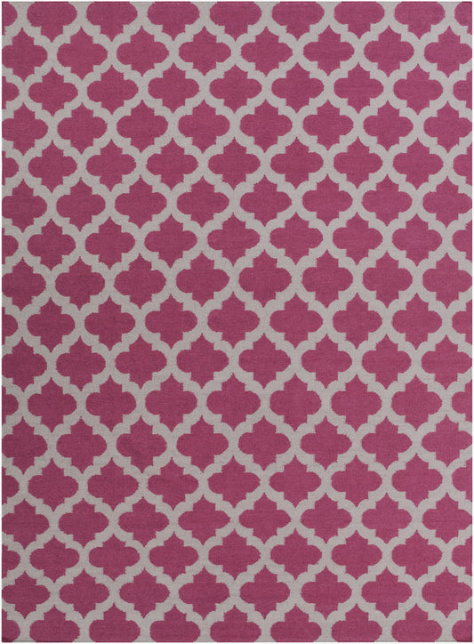 Alfombra de lana hecha a mano Frontier FT-115 de 8' x 11'