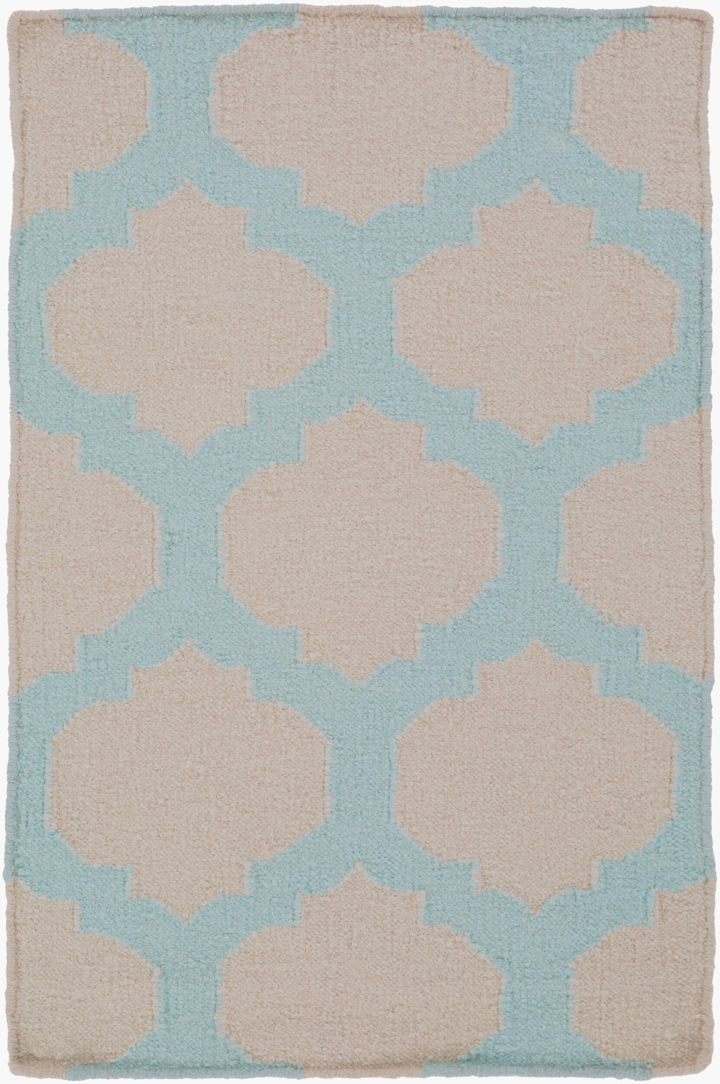 Alfombra decorativa de lana hecha a mano Frontier FT-117 de 3' x 5'