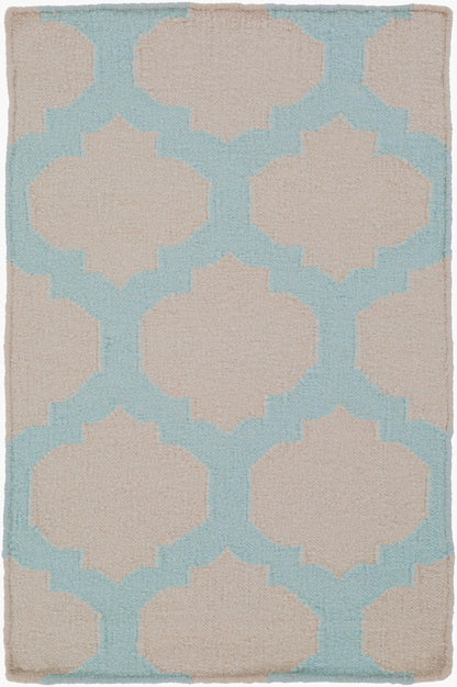 Alfombra decorativa de lana hecha a mano Frontier FT-117 de 3' x 5'
