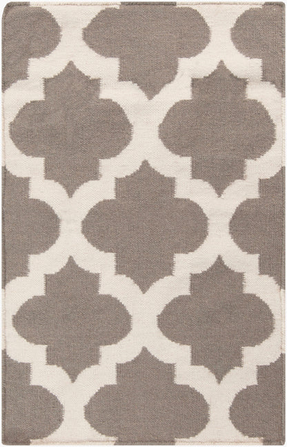 Alfombra decorativa de lana hecha a mano Frontier FT-122 de 2' x 3'