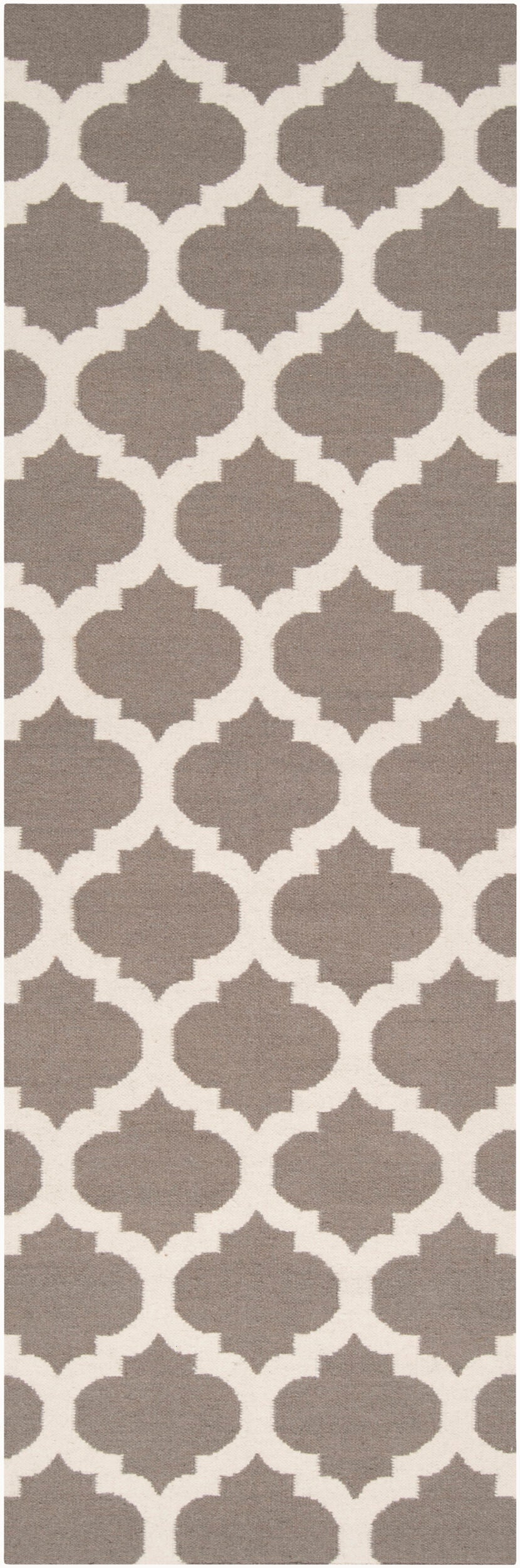 Alfombra de lana hecha a mano Frontier FT-122 de 8 pies