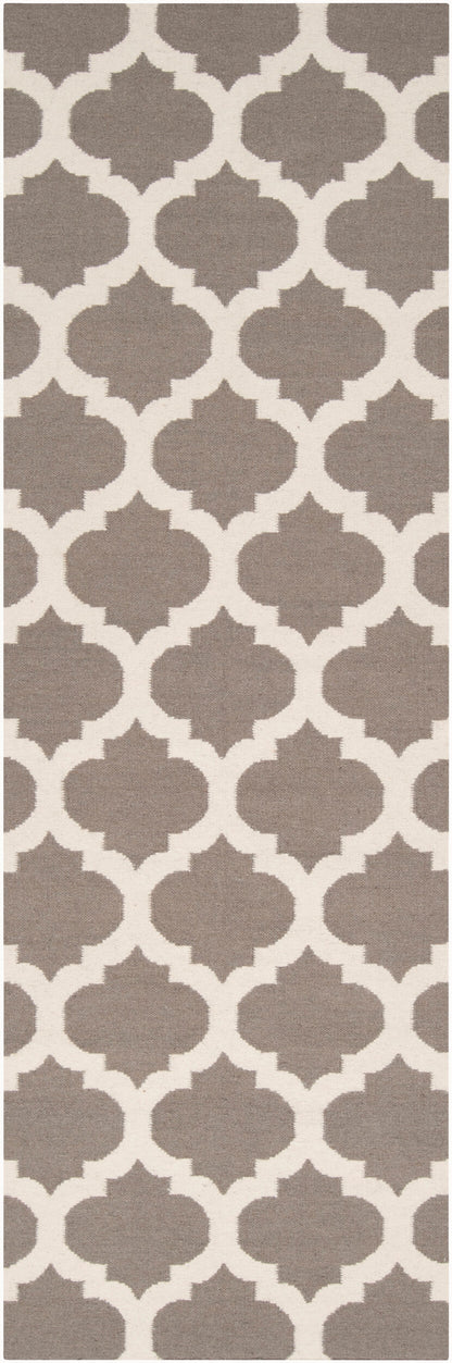 Alfombra de lana hecha a mano Frontier FT-122 de 8 pies