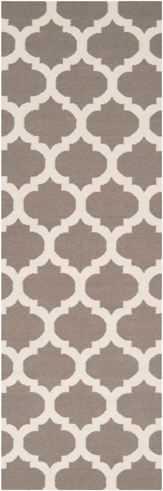 Alfombra de lana hecha a mano Frontier FT-122 de 8 pies