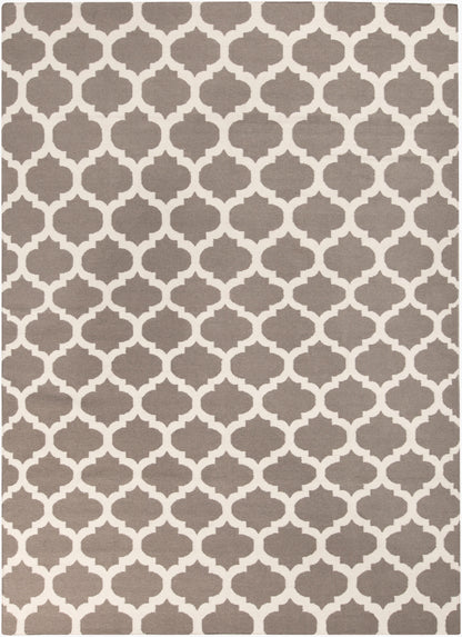 Alfombra de lana hecha a mano Frontier FT-122 de 8' x 11'