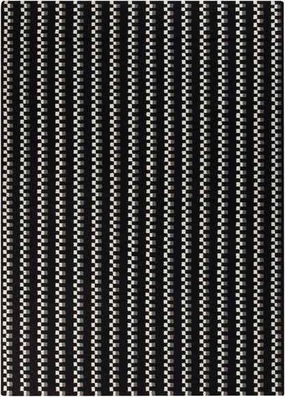 Alfombra de lana hecha a mano Frontier FT-135 de 8' x 11'