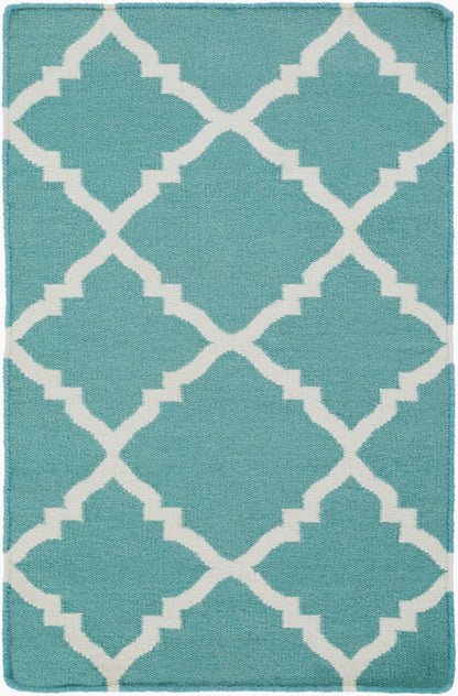 Alfombra decorativa de lana hecha a mano Frontier FT-221 de 2' x 3'
