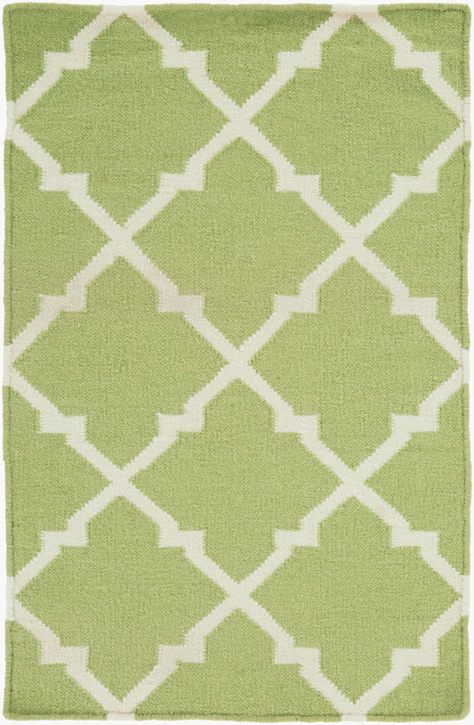 Alfombra de lana hecha a mano Frontier FT-226 de 9' x 12'