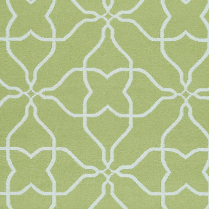Alfombra decorativa de lana hecha a mano Frontier FT-234 de 2' x 3'