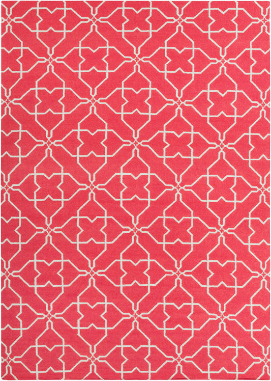 Alfombra de lana hecha a mano Frontier FT-236 de 8' x 11'
