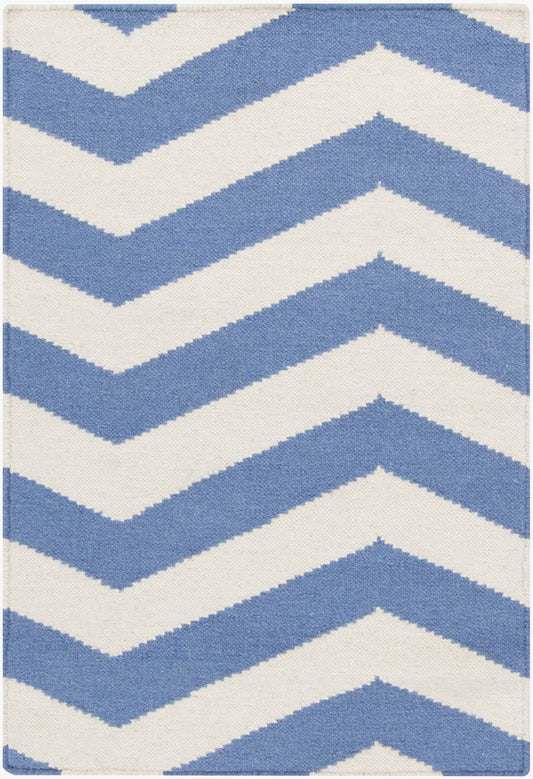 Alfombra decorativa de lana hecha a mano Frontier FT-275 de 3' x 5'