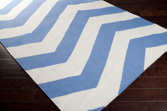 Alfombra decorativa de lana hecha a mano Frontier FT-275 de 3' x 5'