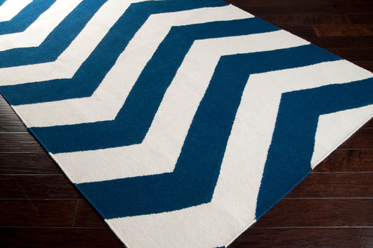 Alfombra de lana hecha a mano Frontier FT-276 de 8 pies
