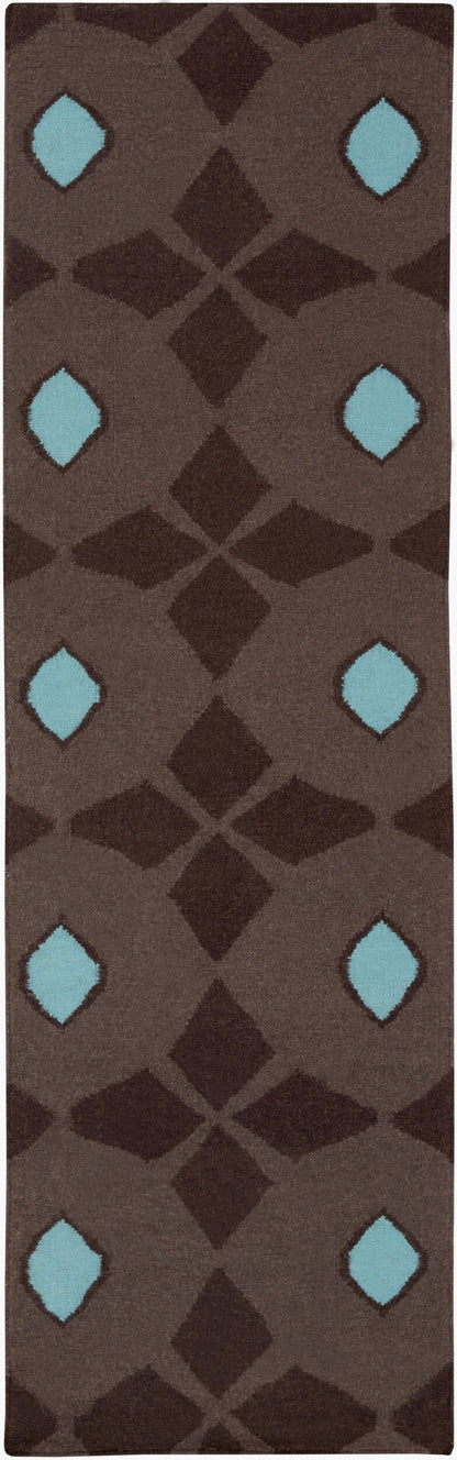 Frontier FT-352 8ft Runner Handmade Wool Runner Rug