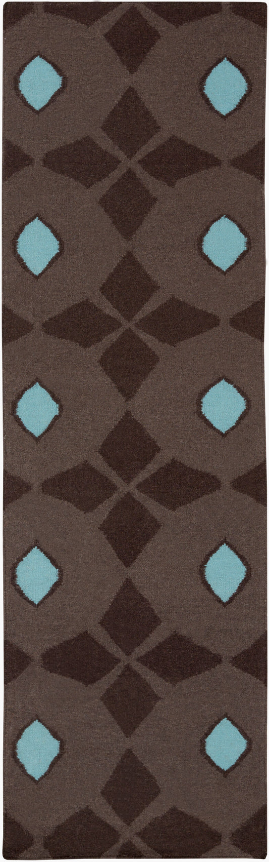Frontier FT-352 8ft Runner Handmade Wool Runner Rug
