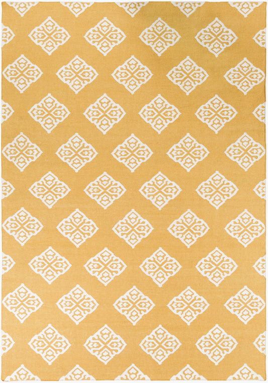 Alfombra de lana hecha a mano Frontier FT-376 de 8' x 11'