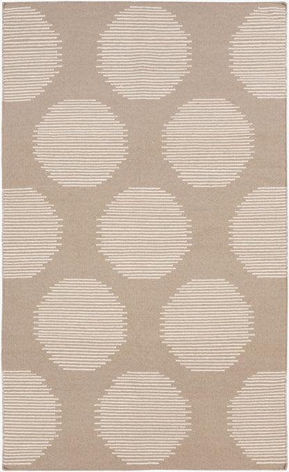Alfombra decorativa de lana hecha a mano Frontier FT-389 de 2' x 3'