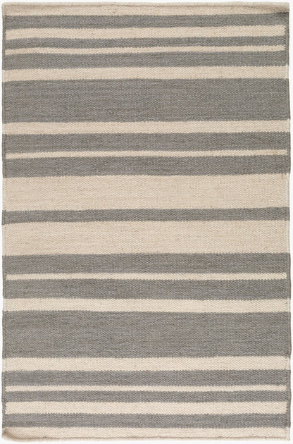 Alfombra decorativa de lana hecha a mano Frontier FT-428 de 2' x 3'