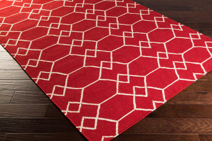 Alfombra de lana hecha a mano Frontier FT-430 de 8' x 11'