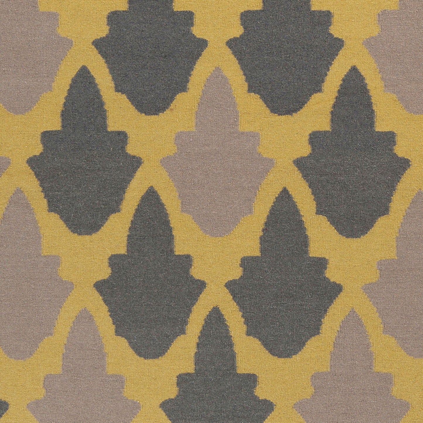 Alfombra decorativa de lana hecha a mano Frontier FT-462 de 3' x 5'