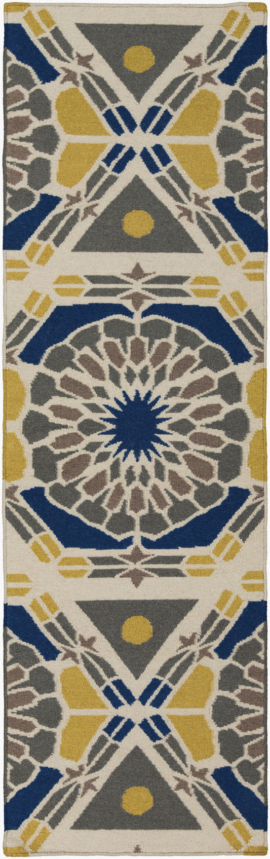 Frontier FT-464 8ft Runner Handmade Wool Runner Rug