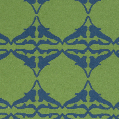 Alfombra decorativa de lana hecha a mano Frontier FT-467 de 3' x 5'