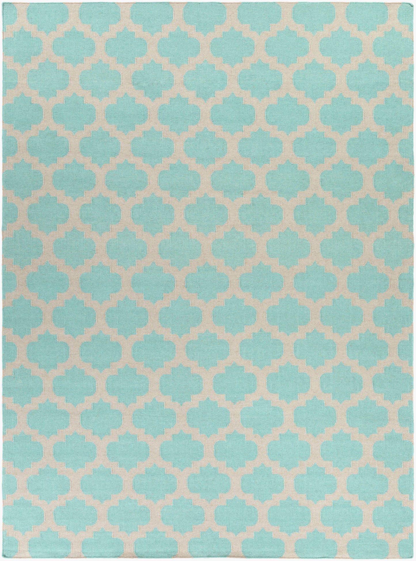 Alfombra decorativa de lana hecha a mano Frontier FT-481 de 3' x 5'