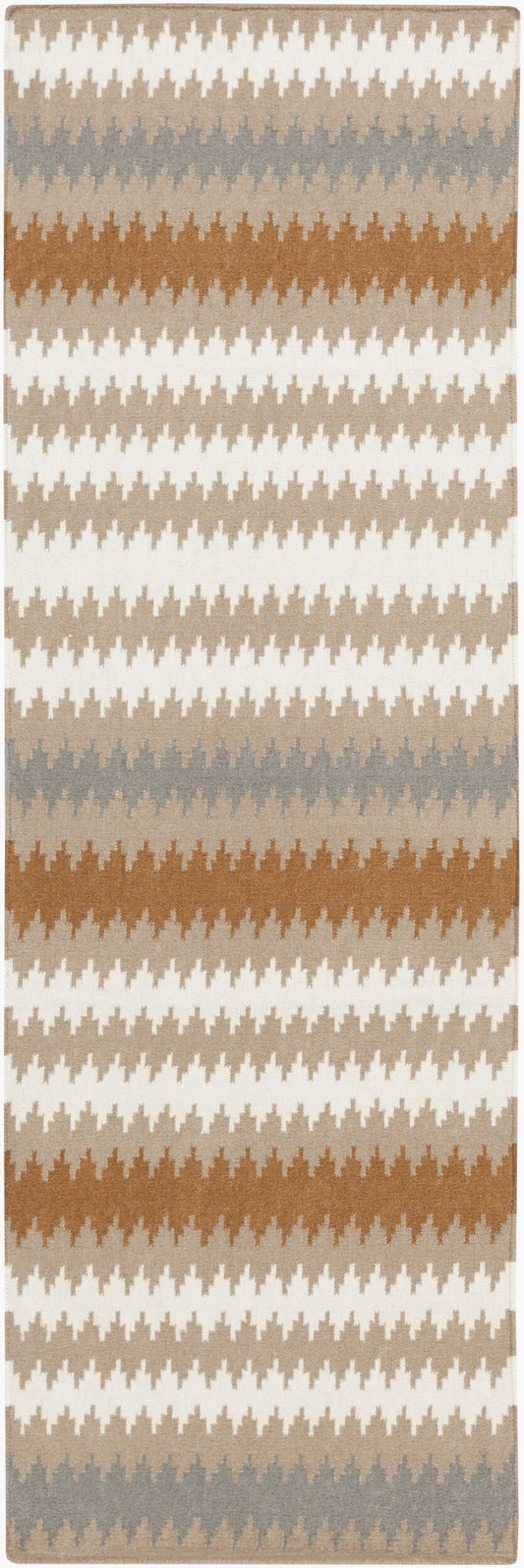 Frontier FT-489 8ft Runner Handmade Wool Runner Rug