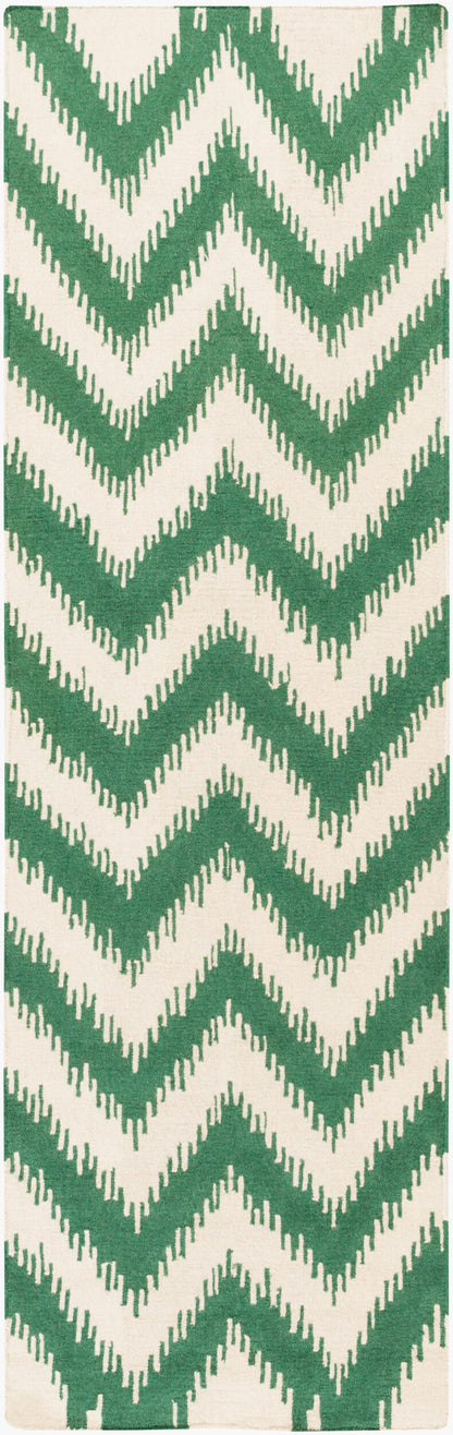 Alfombra de lana hecha a mano Frontier FT-501 de 2,4 m