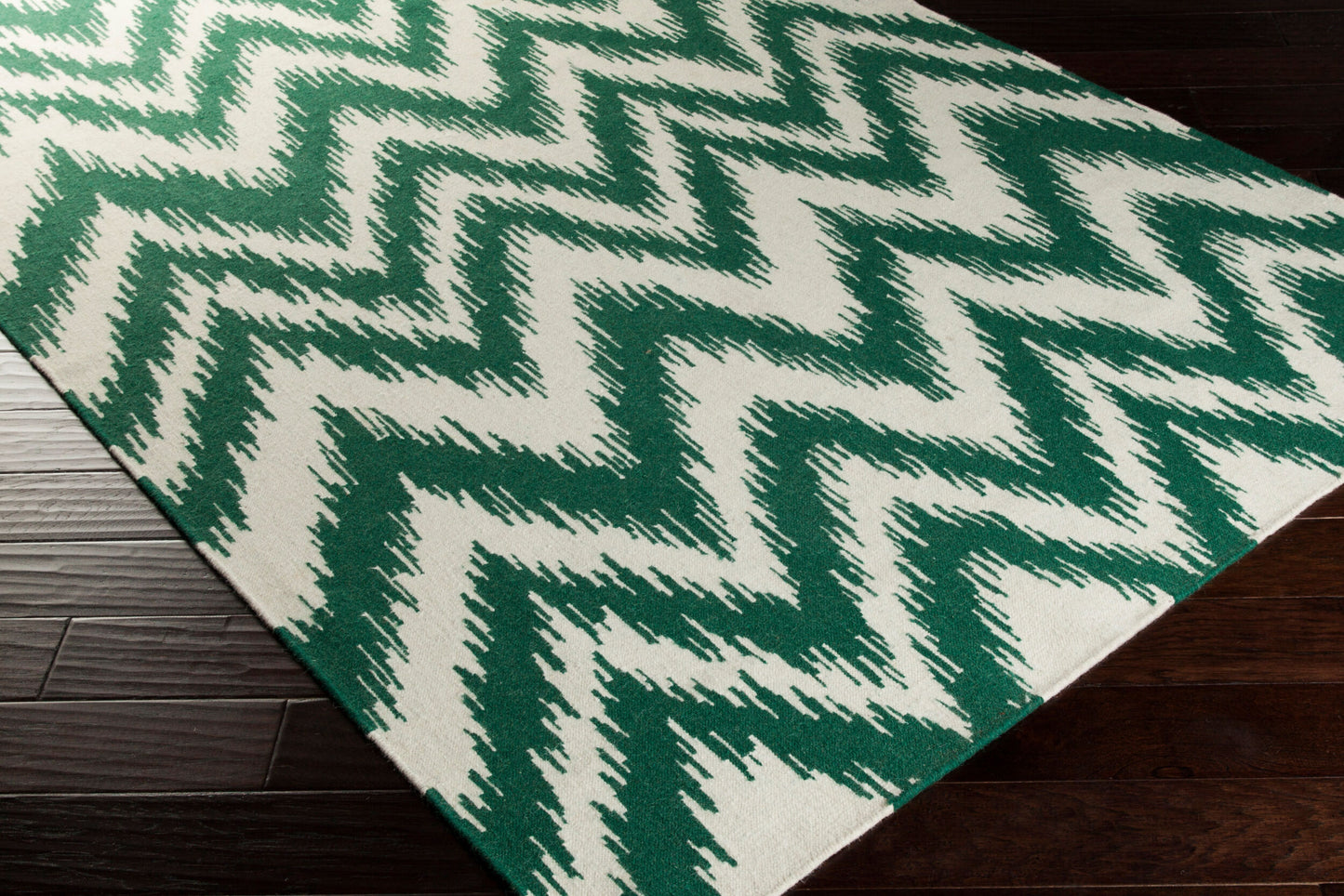 Frontier FT-501 3' x 5' Handmade Wool Accent Rug