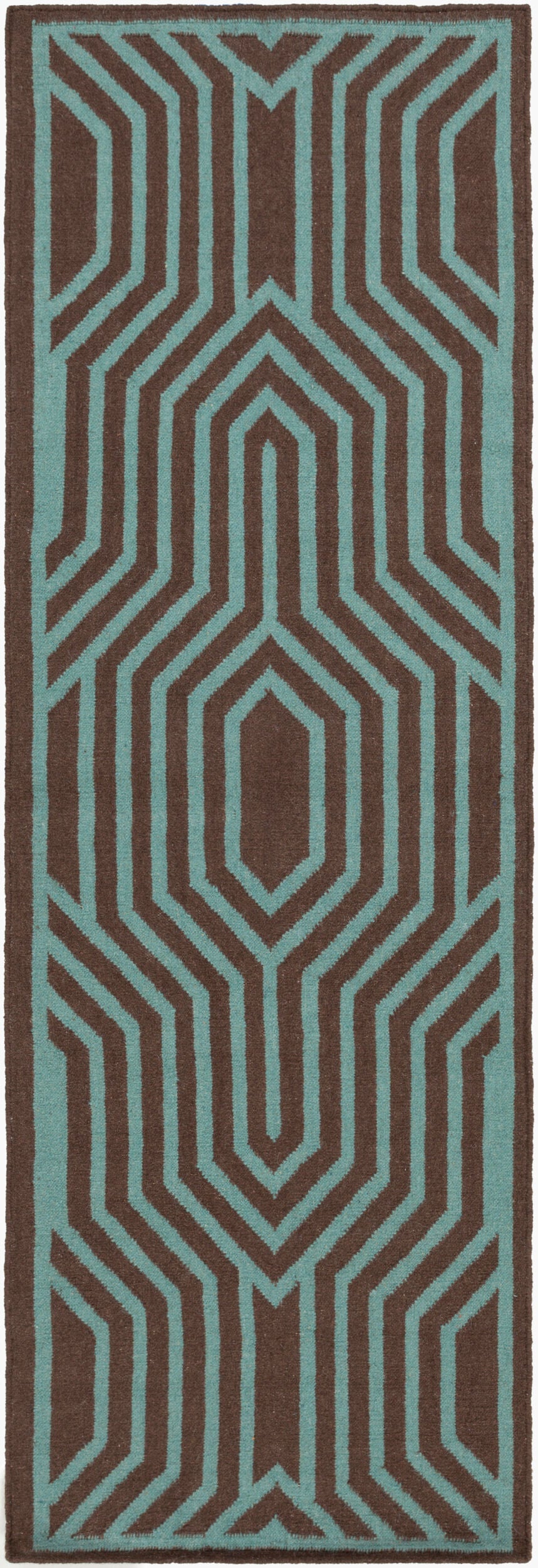 Frontier FT-504 8ft Runner Handmade Wool Runner Rug
