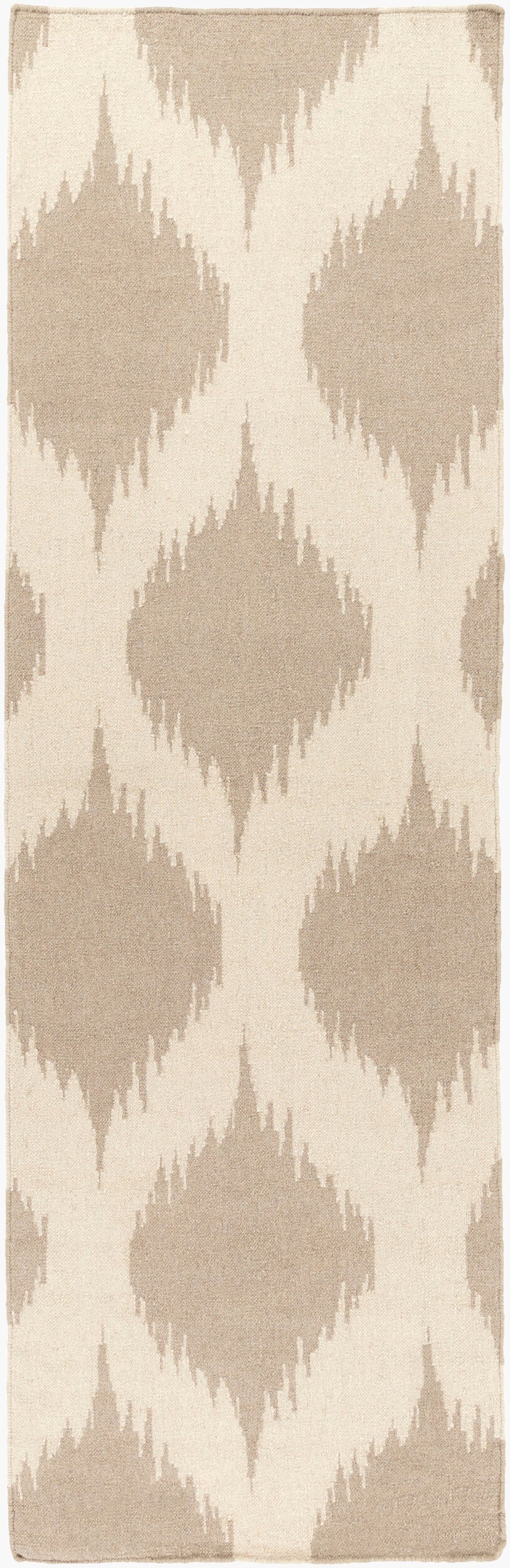 Alfombra de lana hecha a mano Frontier FT-513 de 2,4 m