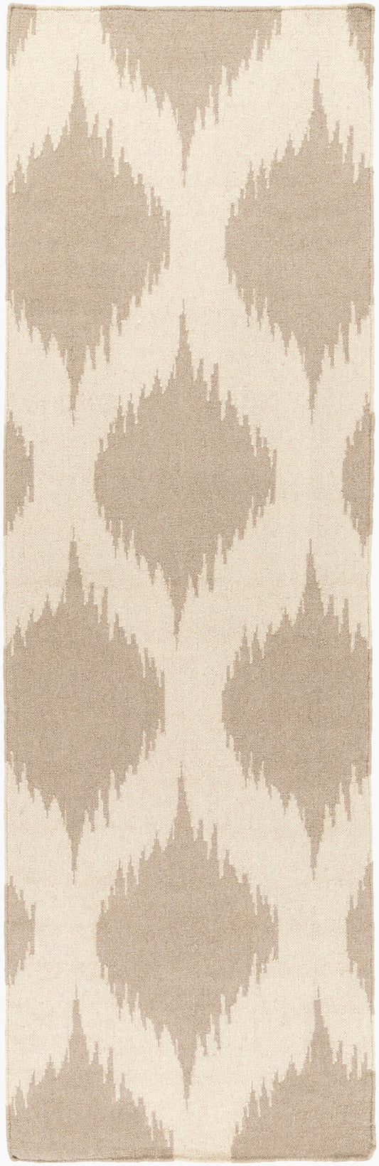 Alfombra de lana hecha a mano Frontier FT-513 de 2,4 m