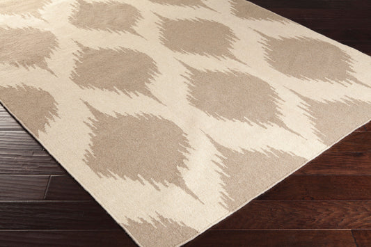 Alfombra de lana hecha a mano Frontier FT-513 de 8' x 11'