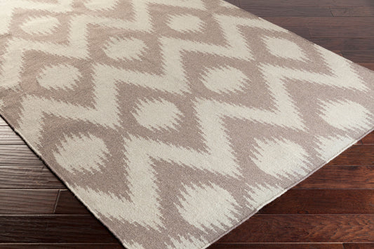 Alfombra decorativa de lana hecha a mano Frontier FT-516 de 2' x 3'