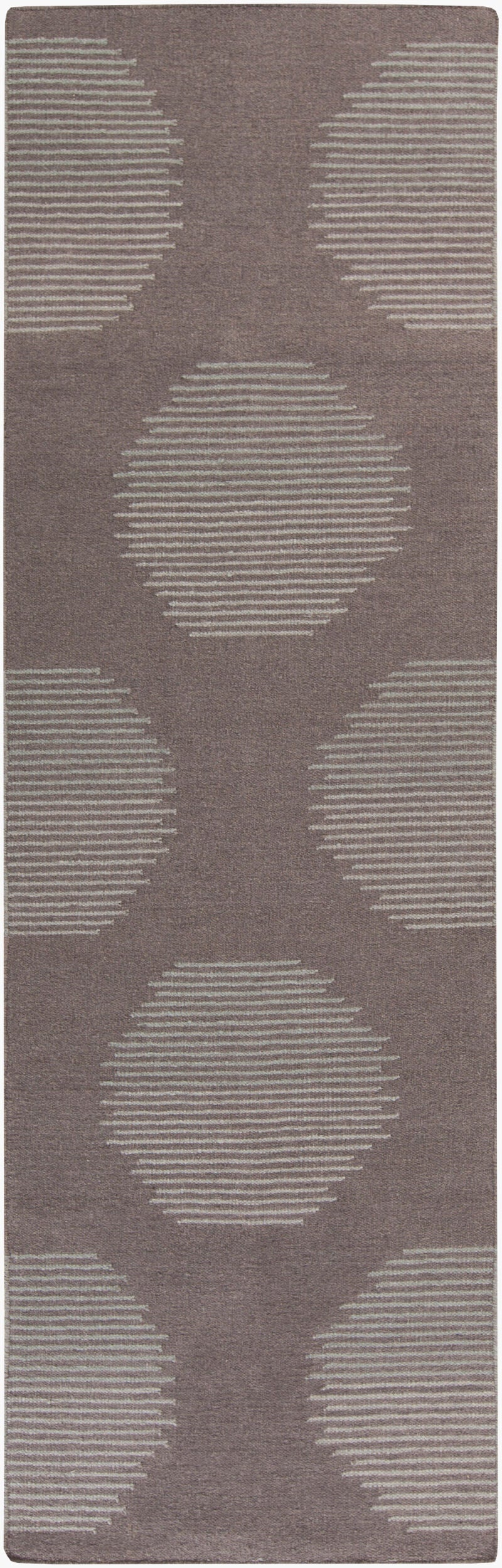 Alfombra de lana hecha a mano Frontier FT-517 de 2,4 m