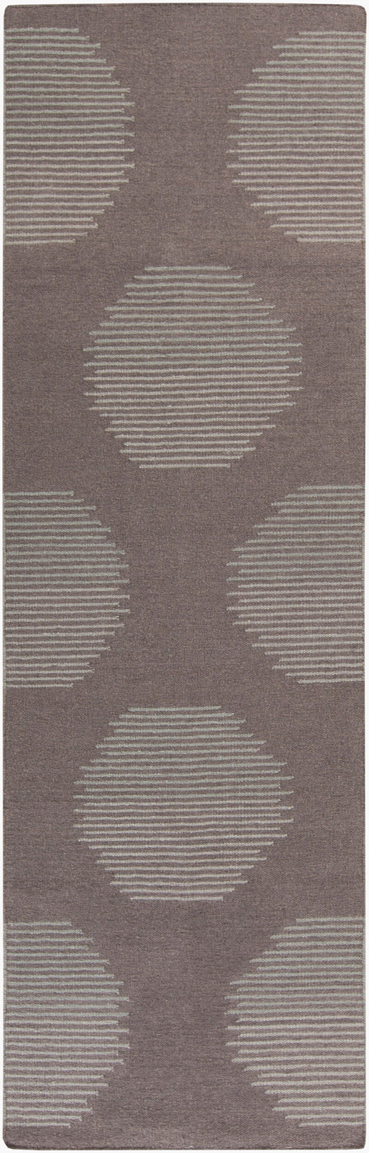 Alfombra de lana hecha a mano Frontier FT-517 de 2,4 m