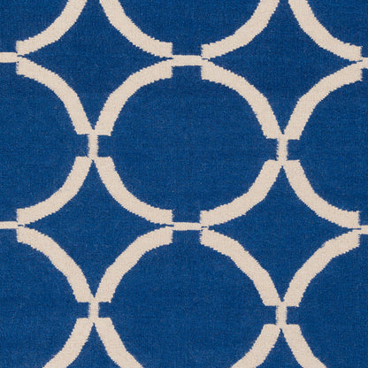 Alfombra de lana hecha a mano Frontier FT-521 de 8' x 11'