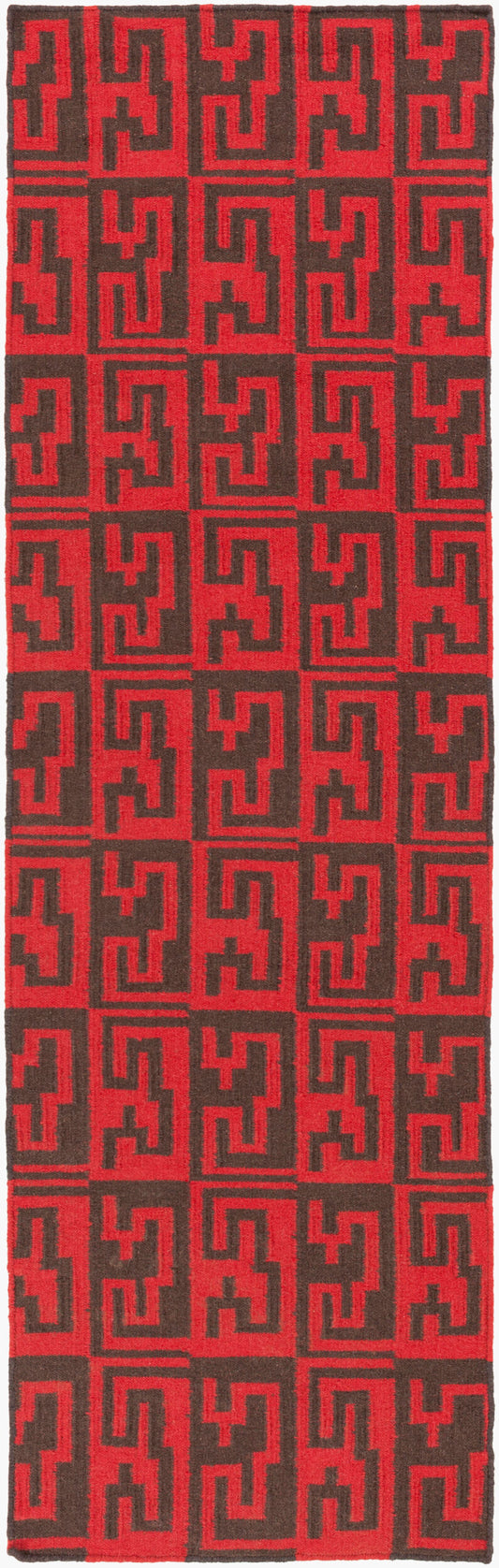 Frontier FT-524 8ft Runner Handmade Wool Runner Rug