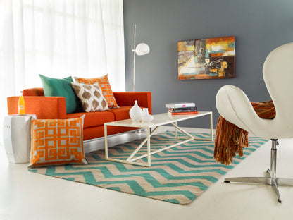 Frontier FT-536 2' x 3' Handmade Wool Accent Rug