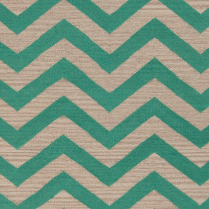 Alfombra de lana hecha a mano Frontier FT-536 de 8' x 11'