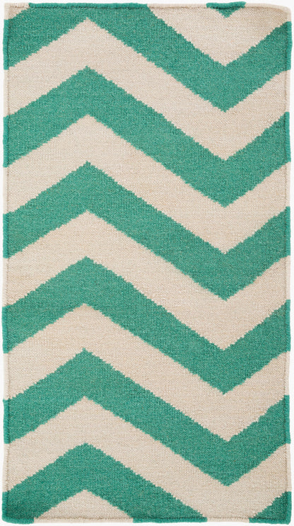 Frontier FT-537 3' x 5' Handmade Wool Accent Rug