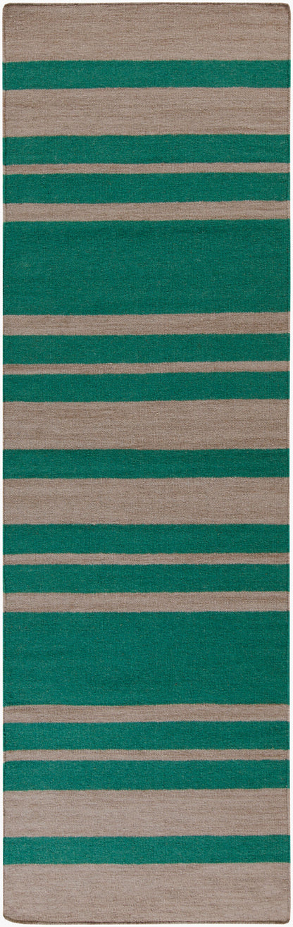 Alfombra de lana hecha a mano Frontier FT-540 de 2,4 m
