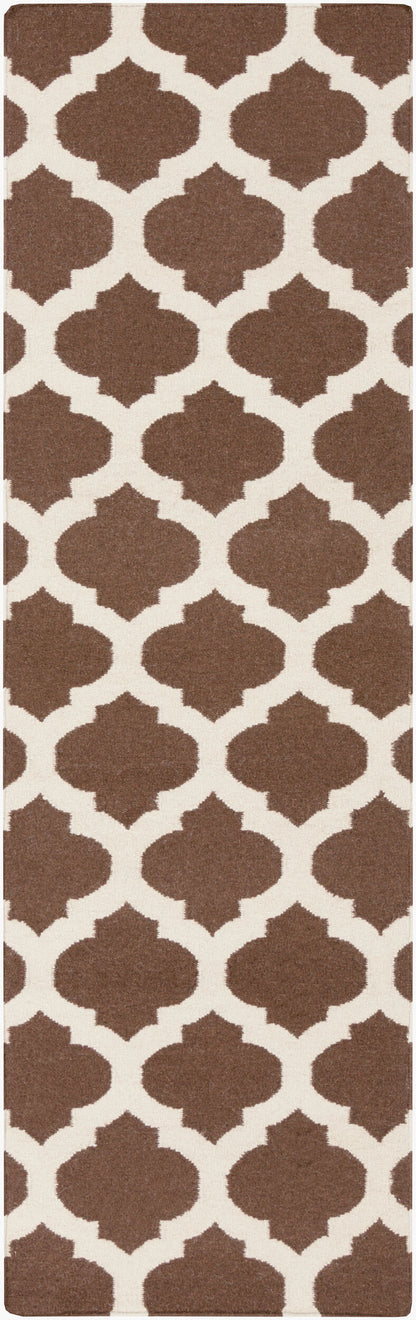 Alfombra de lana hecha a mano Frontier FT-541 de 2,4 m