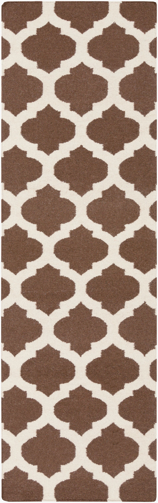 Alfombra de lana hecha a mano Frontier FT-541 de 2,4 m
