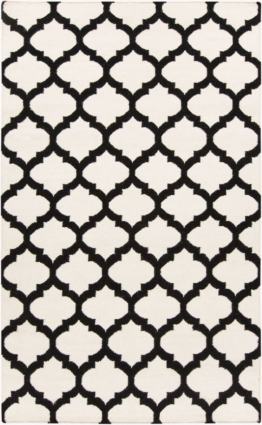 Alfombra decorativa de lana hecha a mano Frontier FT-546 de 3' x 5'
