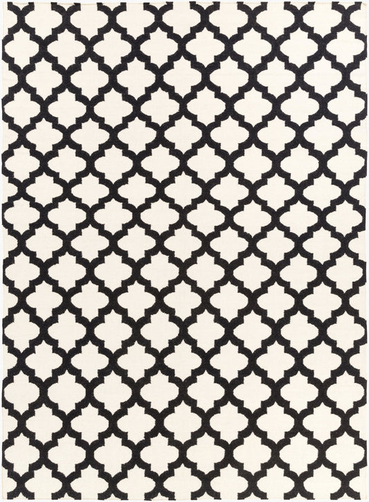 Alfombra de lana hecha a mano Frontier FT-546 de 8' x 11'